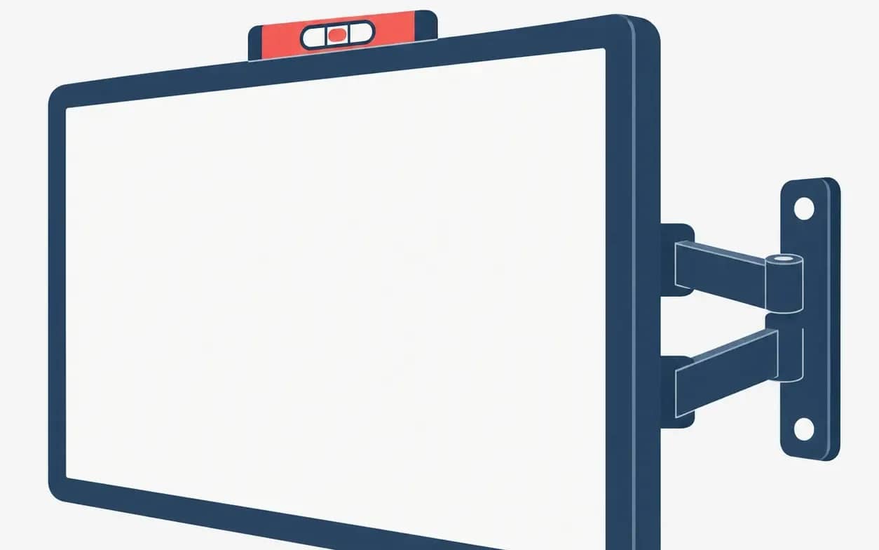 Finish the room refresh with a securely mounted TV. Placement gets confirmed, the wall and bracket are checked for compatibility, and cable management is worked out first.